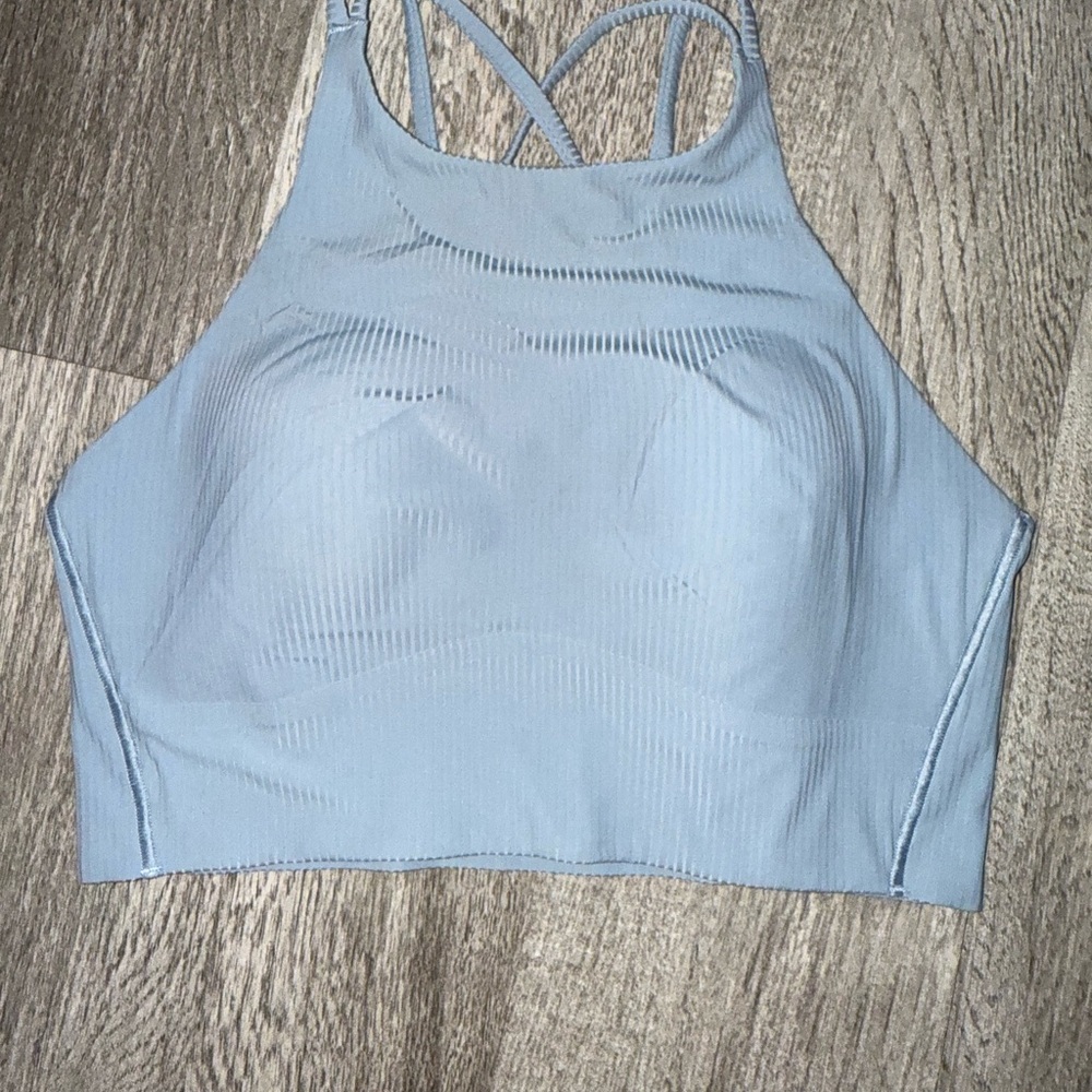 lululemon athletica Light Blue Strappy Top